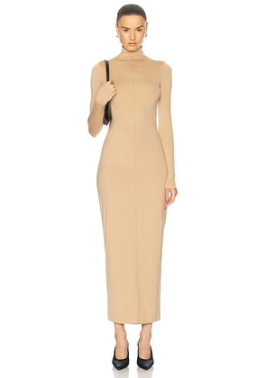 WARDROBE.NYC x Rosie Huntington-Whiteley RHW Body Dress in Sahara - Brown. Size M (also in L, S, XS).