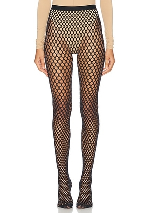 WARDROBE.NYC x Rosie Huntington-Whiteley RHW Web Tight in Black - Black. Size S/M (also in L/XL, XXS/XS).