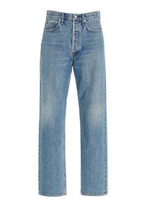Agolde 90s Pinch Waist Rigid High-Rise Straight-Leg Jeans - Moda Operandi