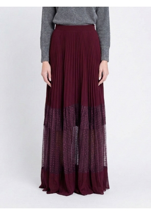 Skirt TWINSET Woman color Wine