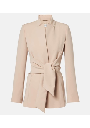 Max Mara Seggio belted cady blazer