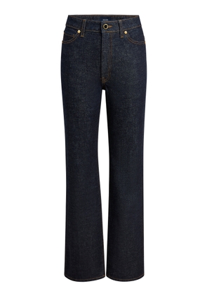Khaite Danielle Stretch High-Rise Indigo Jeans - Moda Operandi