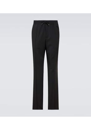 Valentino Wool and mohair slim pants
