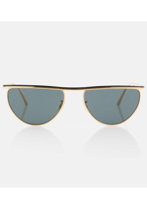 Khaite x Oliver Peoples 1984C flat-top sunglasses