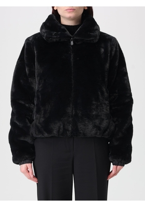 Fur Coat SAVE THE DUCK Woman color Black