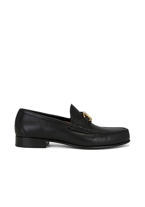 Valentino Garavani Loafer in Black - Black. Size 42 (also in 41, 44, 45, 46).
