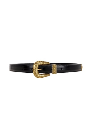 Valentino Garavani V Logo Signature 20 Belt in Nero - Black. Size 70 (also in 65, 75, 80, 85, 90, 95).
