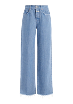 CLOSED Nikka Rigid Mid-Rise Wide-Leg Jeans - Moda Operandi
