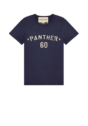 Valentino T-Shirt in Navy - Navy. Size M (also in L, S, XL/1X).