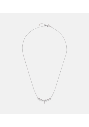 Persee 18kt white gold necklace with diamond