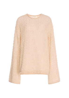 By Malene Birger Amil Wool Knit Top - Moda Operandi