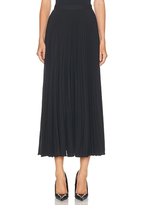 WARDROBE.NYC Pleated Skirt in Black - Black. Size XXS (also in L, M, XL).