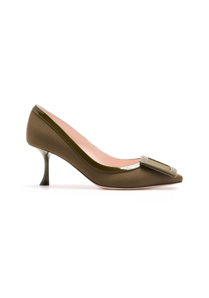 Roger Vivier Viv in the City Faille Pumps - Moda Operandi
