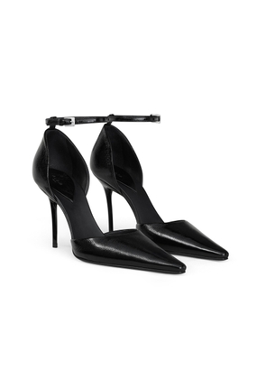 ALAÏA Leather D'Orsay Pumps - Moda Operandi