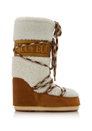 MOON BOOT Icon Shearling Boots - Moda Operandi