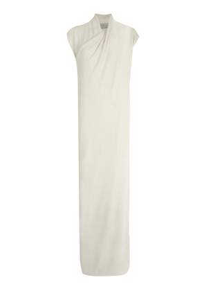 Cortana Amanita Silk Wrap Maxi Dress - Moda Operandi