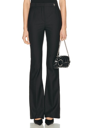 VERSACE Flare Pant in Black - Black. Size 42 (also in 40).