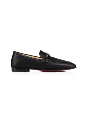 Christian Louboutin MJ Moc Leather Loafers - Moda Operandi