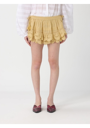 Shorts ISABEL MARANT ETOILE Woman color Ocher