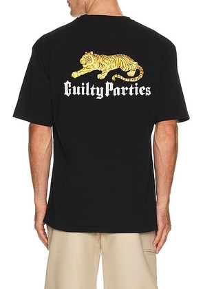 WACKO MARIA Washed Heavy Weight Crew Neck Tee in Black - Black. Size XL/1X (also in L).