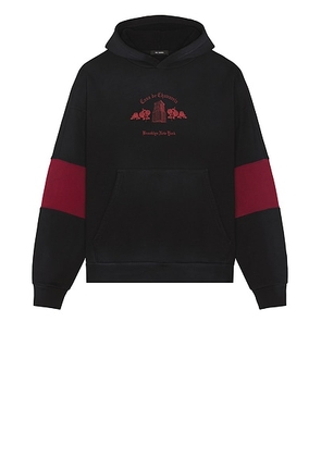 Willy Chavarria Casa De Chavarria Hoodie in Black - Black. Size XL/1X (also in L).