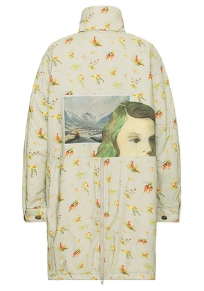 Undercover Long Coat in Ice Gray Base - Grey. Size 5 (also in 3, 4).