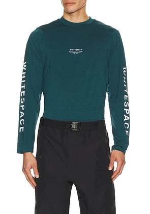 Whitespace Graphene Crew Neck in Atlantic Deep - Blue. Size XL/1X (also in L, XXL/2X).