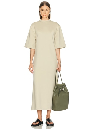 WARDROBE.NYC Mini T-Shirt Dress in Ash - Beige. Size S (also in L, M, XL, XS).