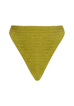 JUILLET SWIMWEAR Edie High-Rise Bikini Bottoms - Moda Operandi