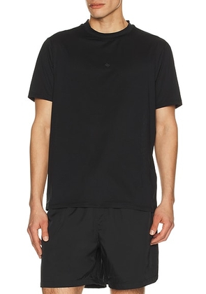 247 DNA Mesh Tee in Jet Black - Black. Size M (also in L, S, XL/1X).