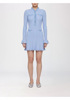 Dress SELF-PORTRAIT Woman color Blue