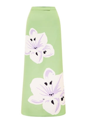 Leo Lin Clementine Floral-Print Maxi Skirt - Moda Operandi