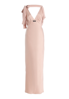 Miu Miu Satin Maxi Slip Dress - Moda Operandi