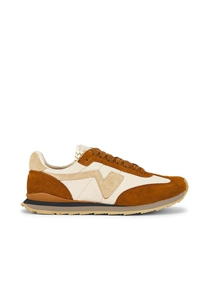 Visvim FKT Runner Shoes in Light Brown - Brown. Size 11 (also in 8, 10, 12).