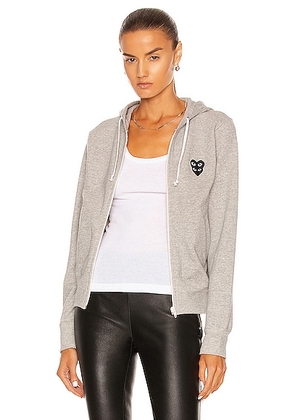 COMME des GARCONS PLAY Sweatshirt in Grey - Light Grey. Size L (also in S, XS).