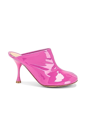 Bottega Veneta Dot Sock Mules in Lipgloss - Pink. Size 37 (also in 36.5).