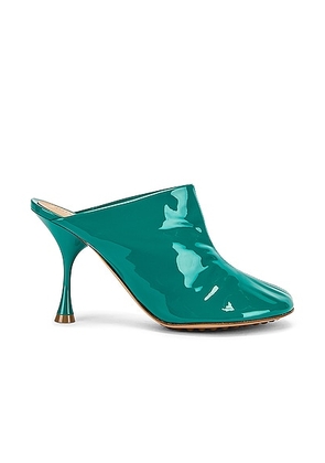 Bottega Veneta Dot Sock Mules in Neptune - Green. Size 36.5 (also in 36, 38).