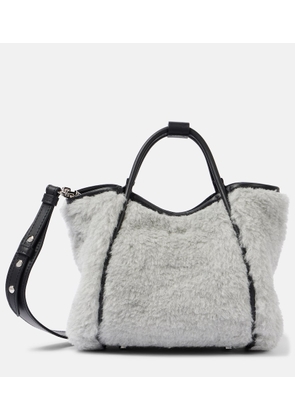 Max Mara Marine Small teddy tote bag