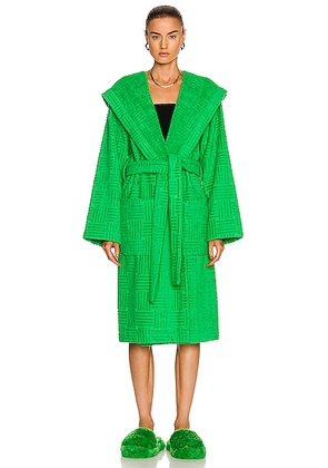 Bottega Veneta Bathrobe in Grass - Green. Size M (also in L).