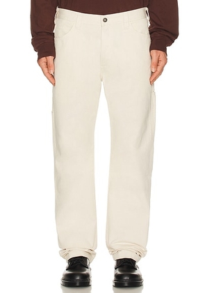 Dickies Standard Utility Painter Straight Leg Pant in Natural - Cream. Size 32x32 (also in 34x32, 36x32).