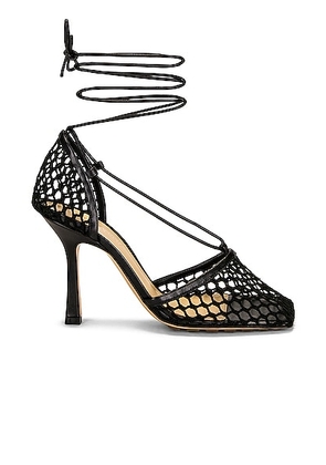 Bottega Veneta Stretch Heels in Black - Black. Size 35.5 (also in 35, 36, 36.5, 37, 39, 39.5, 40, 41).