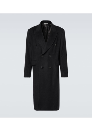 Our Legacy Whale double-breasted mohair-blend coat