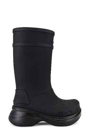 Balenciaga Crocs Boot in Black - Black. Size 42 (also in 41, 43, 44, 45, 46).