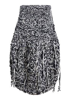 Khaite Inna Knit Cotton-Blend Maxi Skirt - Moda Operandi