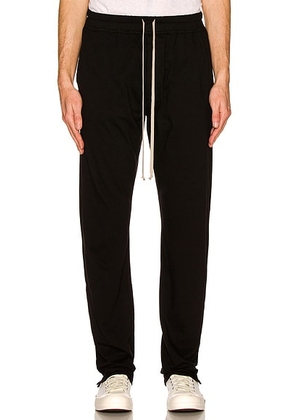 DRKSHDW by Rick Owens Berlin Drawstring Pant in Black - Black. Size M (also in L, XL/1X).