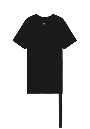 DRKSHDW by Rick Owens Level T-Shirt in Black - Black. Size S (also in M, L).