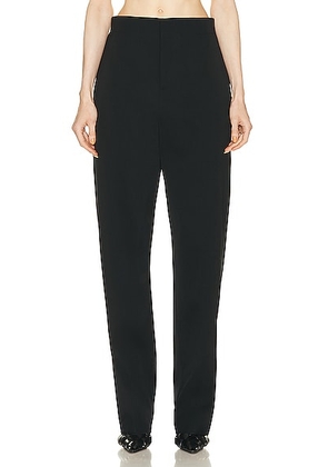Bottega Veneta Stretch Wool Pant in Black - Black. Size 36 (also in 34, 40).