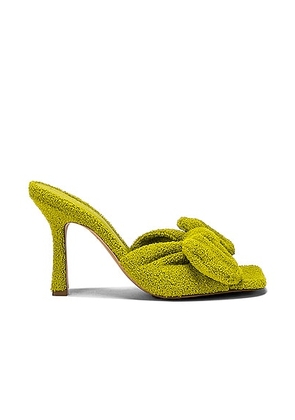 Bottega Veneta Stretch Mule Sandals in Kiwi - Green. Size 37 (also in 36.5, 37.5, 38).