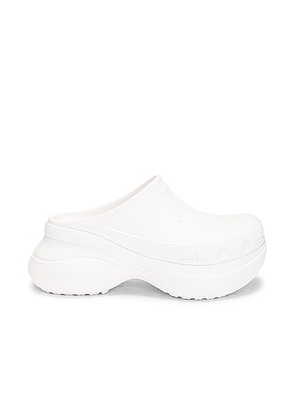 Balenciaga Crocs Mule in White - White. Size 41 (also in 40).