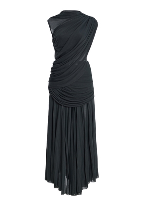 Proenza Schouler Irma Draped Jersey Midi Dress - Moda Operandi